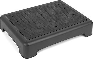 StrongTek One Step Stool, 3.4" Height Half Step with Non-Slip Surface, Wide Base, Supports 350 lbs, Mobility Step for Seniors and Adults, Ideal for Indoor and Outdoor Entryways, Patios, and Bathrooms