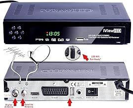 FULL HD COMBO Freeview HD + Satellite Receiver Compatible for FreeSat and Sky Dish Records by a USB Memory stick. NOT For SKY Q unless LNB to change