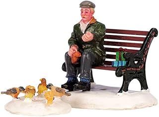Lemax Christmas Village Feeding Pigeons Set Of 2-42905