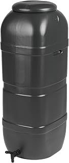 Strata Products Ltd GN334 Ward 100L Slimline Water Butt including Tap and Lockable Lid - Black