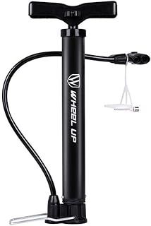 LETTON Portable Bike Floor Pump Automatically Reversible Presta & Schrader Valves Mini Bicycle Air Pump 120PSI with Multifunction Ball Needle
