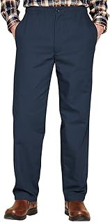 Chums | Men's | Fleece-Lined Elasticated Thermal Trousers | Adjustable Drawcord & Comfort Waist | Versatile for Work, Leisure, Indoor & Outdoor Activities |