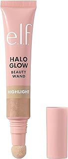 e.l.f. Halo Glow Highlight Beauty Wand, Liquid Highlighter Wand For Luminous, Glowing Skin, Buildable Formula, Vegan & Cruelty-free, Champagne Campaign