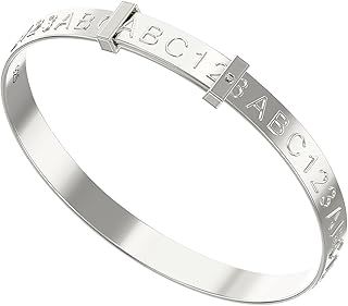Aeon Jewellery Expanding Baby Bangle - 925 Sterling Silver | Baby Jewellery for 0-5 Years | Perfect as a Christening Gift for a Boy or Girl | Gift Box & Polishing.