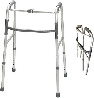 Eazy Folding Walking Frame | Lightweight Adjustable Walker, Compact Folding Zimmer Frame Elderly Walking Aid, Portable Mobility Aid for Elderly, Seniors & Rehabilitation