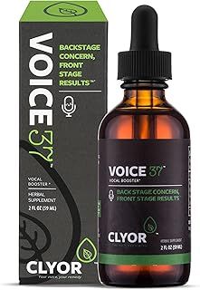 Voice37 - Vocal Remedy for Singers - All Natural Vocal Booster - Mucus Expectorant - Soothes and Relieves Hoarseness - Enhance Your Singing and Speaking - 2 oz