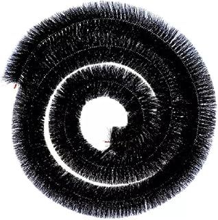 Gutter Brush Leaf Guard Protection Lead Leaf Filter Guttering Drain Debris Cleaner Leaves Cleaner Roof Gutter Unblocker Black 100mm X 4 Meters Each Roll Gutter Guard (1)