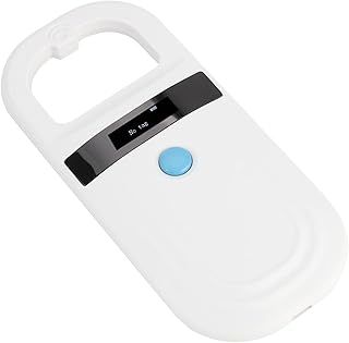 FECAMOS Animal Reader, Microchip Scanner OLED Display Screen Easy Operation for Pet Shop for Pet