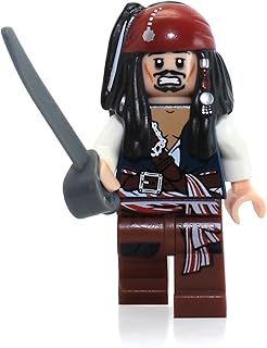 Lego Pirates of the Caribbean: Jack Sparrow Minifigure