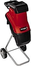Einhell 2500W Electric Garden Shredder - Reversible Steel Blades, Large Funnel Opening, Safety Shut-Off - GC-KS 2540 Mulcher for Leaves and Branches with Debris Bag