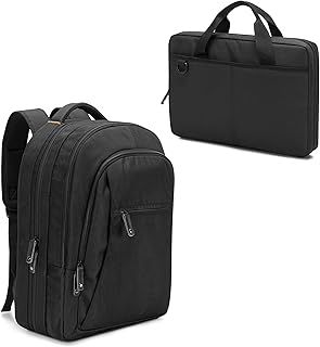 Samdew 3-Layer Chef Backpack with Knife Bag, Professional Knife Carry Case with 12 + 23 Slots & Multiple Pockets, Knife Set Bag for Kitchen Utensils (Knives Not Included)