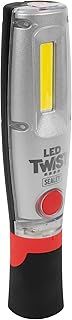 Sealey LED Twist Rechargeable Inspection Light, 16W COB LED & 1W SMD, 2000lm, Rotating Magnetic Base - LED2001, Grey