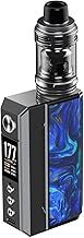 VOOPOO Drag 4 Kit 177W Battery Sold Separately Adjustable Airflow OLED Screen MTL/DTL Vaping Ecigarette Ecig No Nicotine 2ml (Gun Metal & Ocean Blue)