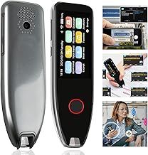 Scan Reader Pen, 113 Language Translator Device, Reading Pen for Dyslexia, Elderly, Kids, 3.0 Inch LCD Touch Screen, Support Online/Offline Translation, OCR Translator Pen for Meetings, Travel, Study