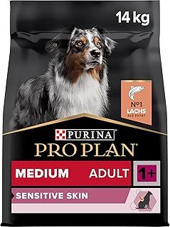 PRO PLAN® Medium Adult Dog Sensitive Skin Dry Dog Food with Salmon 14kg
