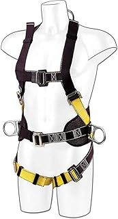 Portwest Portwest 2 Point Comfort Plus Harness, Size: One Size, Colour: Black, FP15BKR