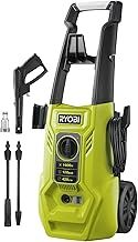 Ryobi RY120PWA 1600W 120bar Pressure Washer, Hyper Green