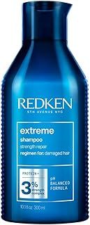 REDKEN Shampoo, For Damaged Hair, Repairs Strength & Builds Resilience, Extreme