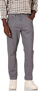 Amazon Essentials Men's Athletic-Fit 5-Pocket Stretch Twill Trouser (Available in Big & Tall)