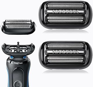 53B Replacement Shaver Head Compatible with Braun Series 5/6 5020cs 5018s 5035s 5049cs 5050cs 6020s 6040cs 6075cc 6072cc 6090cc Razors, 2 Pack