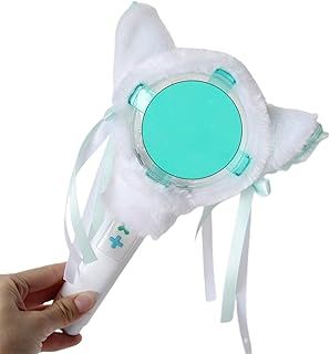 Lightstick Cover,Plush Cartoon Light Stick Covers,Glow Sticks Decorative Cute Protective Cover with Animal Ear Shape for Kpop TXT Concerts,Shows,Performance