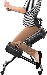 VIVO DRAGONN DN-CH Kneeling Chair, Metal, Black, One Size Fits All