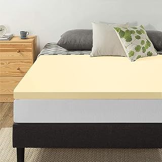 Orthopaedic Memory Foam Mattress Toppers Premium Quality Standard UK In 1", 2" Thicknesses Available Depths|Soft & Comfortable|Memory Foam Durable(Single 1")