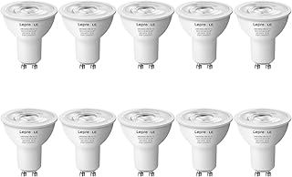 Lepro GU10 LED Bulbs, Warm White 2700K, 4W 345lm Energy Saving Light Bulbs, 50W GU10 Halogen Spotlight Bulbs Equivalent, 38° Narrow Beam, No Flickering, Non-dimmable, Pack of 10