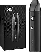 Nova Dry Herb Vaporizer, 2-IN-1 Vaporizer with lsolated Airpath, 1600mAh Battery, SS Filter Net, 4 Temps Setting, Deep Ceramic Chamber, （No Nicotine) (Black)