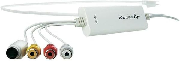 Elgato Video Capture – USB 2.0 Capture Card Device, Easy to Use, Convert Analog to Digital, with VHS VCR TV to DVD Adapter, for Mac, Windows or iPad