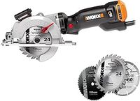 WX437 XL 800W Worx Saw Compact Circular Saw, Orange, 42.5 mm
