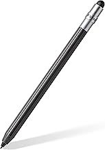 STAEDTLER Noris Digital Mini 180M 22, 2-in-1 Stylus Pen for Digital Writing and Drawing on EMR and Capacitive Touchscreens (Round Shape, Includes 5 EMR Replacement Tips and Tool)