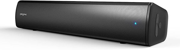 CREATIVE - Stage Air V2 Compact Under-monitor Soundbar, Black