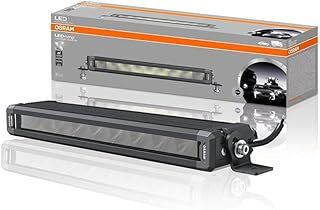 OSRAM LEDriving LIGHTBAR VX250-SP, LED driving lights for high beam, spot, 1500 lumens, light beam up to 318 m, LED light bar 12V/24V, ECE approval, Black
