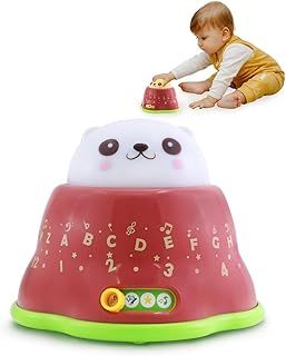 BEST LEARNING Whack and Learn Mole - Educational Interactive Light-Up Toy for Infants Babies Toddlers for 6 Month and up - Ideal Baby Toy Birthday Gift