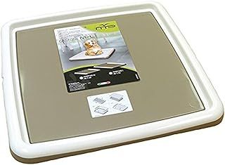 MP Bergamo Gastone Puppy Pad Holder, Medium, Clear (02780), 2 Free Pads Included