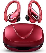 Wireless Earbuds Sport, Bluetooth 5.3 Headphones, Wireless Earphones 75H Playtime and HiFi Stereo Sound with Mic, IP7 Waterproof, Dual LED Display in Ear EarHooks, USB-C, Headsets for Sport, Running