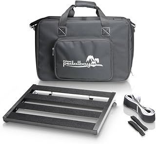 Palmer PEDALBAY® 40 - Lightweight Variable Pedalboard with Protective Softcase, 45 cm