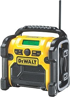 DEWALT DCR020-GB XR Compact FM/DAB and Site Radio - 24 x 24.5 cm, 2.8 kg
