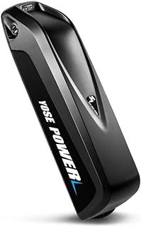 YOSE POWER Ebike 36V 13Ah Hailong battery for 250W / 350W / 500W motor fits on Down Tube for VAUN MiFa Prophete Pedelec