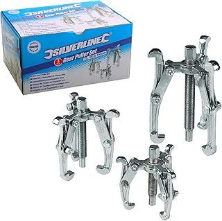 Silverline Gear Puller Set 3pce 75, 100 & 150mm (MS23)
