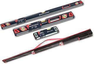 Spear & Jackson SL3PS 3 Piece Spirit Level Set in Bespoke Shoulder Bag
