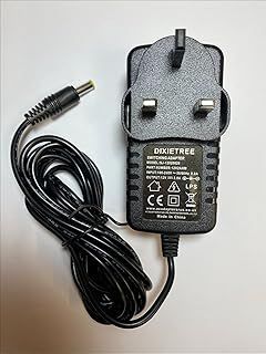 Replacement for 12V Mains AC-DC Adaptor Power Supply Lead for Makita DMR109 DAB Job Site Radio