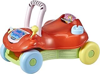 Playskool Step Start Walk 'n Ride Peppa Pig Active 2-in-1 Ride-On and Walker Toy for Toddlers and Babies 9 Months and Up (Amazon Exclusive)