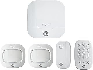 Yale IA 305 Sync Home Security System, White - 5 Piece Kit