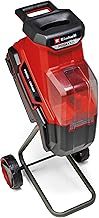Einhell Power X-Change Cordless Garden Shredder - 3 Reversible Steel Blades, 25mm Branch Capacity, Large 55L Collection Sack - REDAXXO 36/25 Battery Powered Mulcher for Leaves and Branches
