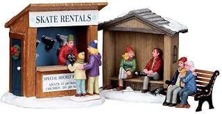 Lemax 03849 Christmas Village Accessory: Skate Rentals (set of 3)