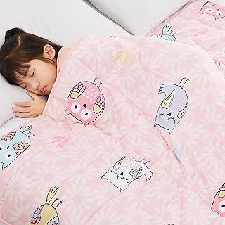 Topcee Weighted Blanket (3lbs 36"x48") Heavy Weighted Blanket Cooling Blanket for Sleeping Perfect for 20-40 lbs,Throw Size Breathable Blanket with Premium Glass Bead