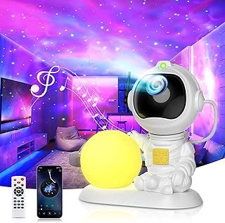 Kaishengyuan Astronaut Galaxy Projector,Star Night Light Projector for Kids and Adults with Timer and Remote Control, Space Starry Ceiling Projector for Bedroom,Gaming Room, Party (K980)