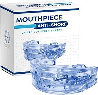 Anti Snoring Mouthpiece Anti Snoring Devices for Men and Women Soft Snore Stopper, Multifunctional Sleep Apnea Mouthpiece Ready to Use Anti Snore